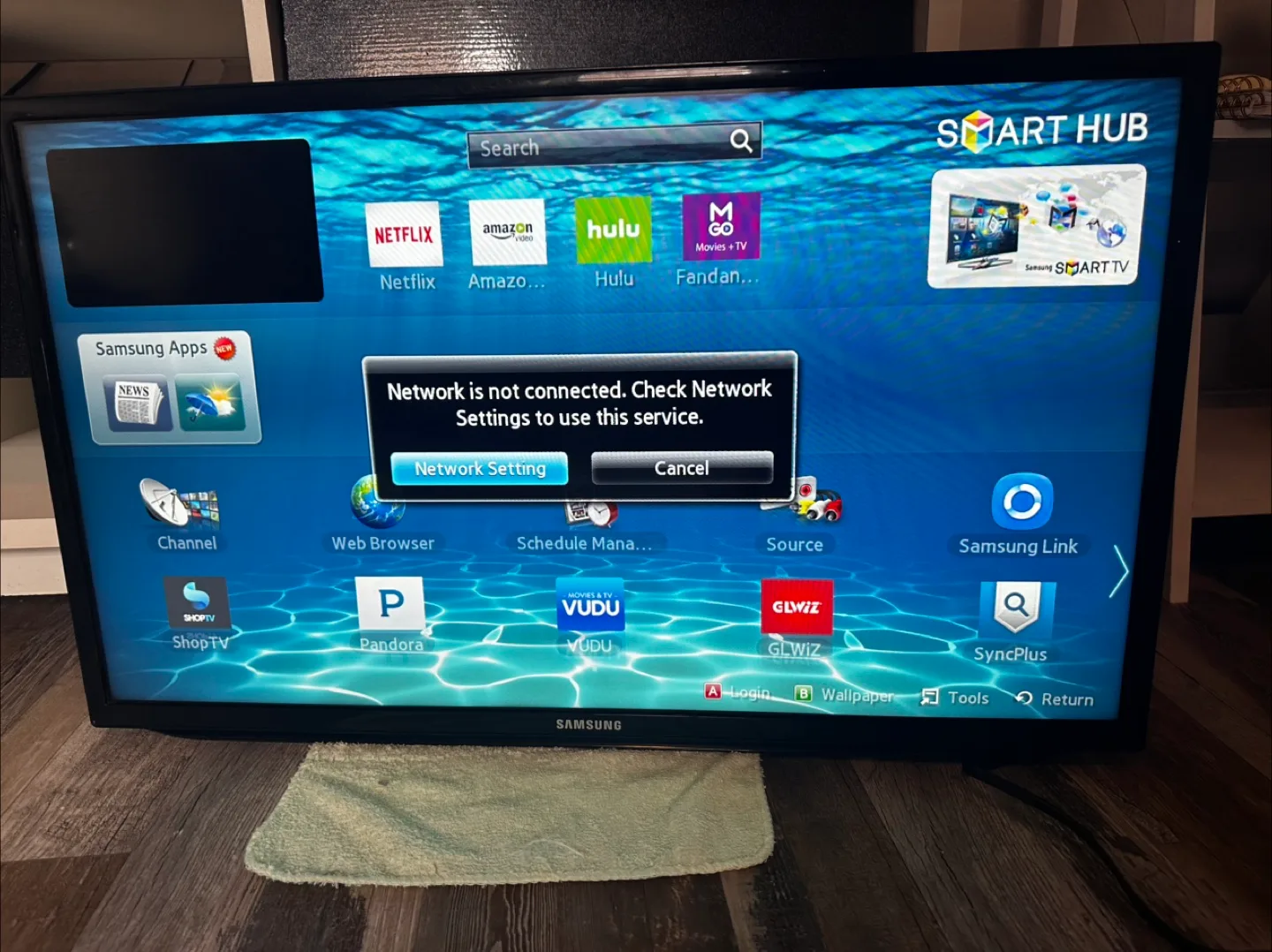 TV+ Samsung 32’��’ (No Remote) + Exercise Bike – Must Take Both!” thumbnail