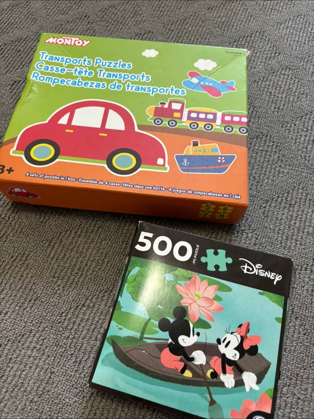 Montoy Transports Puzzles & Disney 500 pc Puzzle thumbnail
