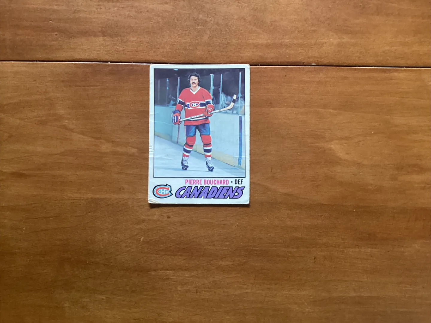 1977-78 O-PEE-CHEE PIERRE BUTCH BOUCHARD Card # 20 image indicator(3)