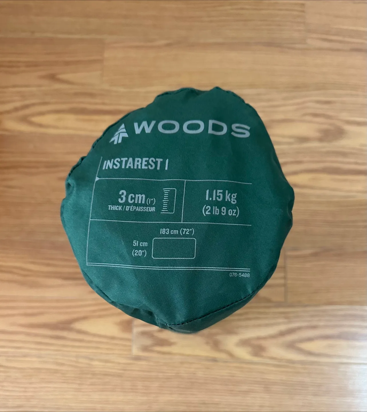 Woods Instarest I Sleeping Pad - dark green thumbnail