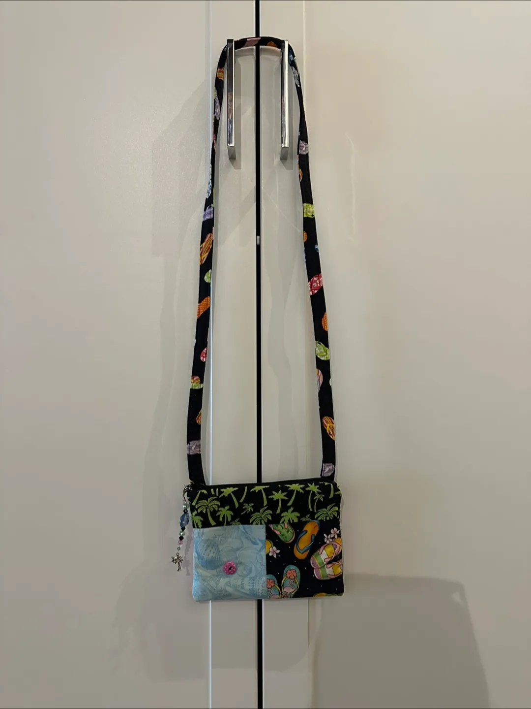 🧡 Patchwork Crossbody Bag – Summer Vibes thumbnail