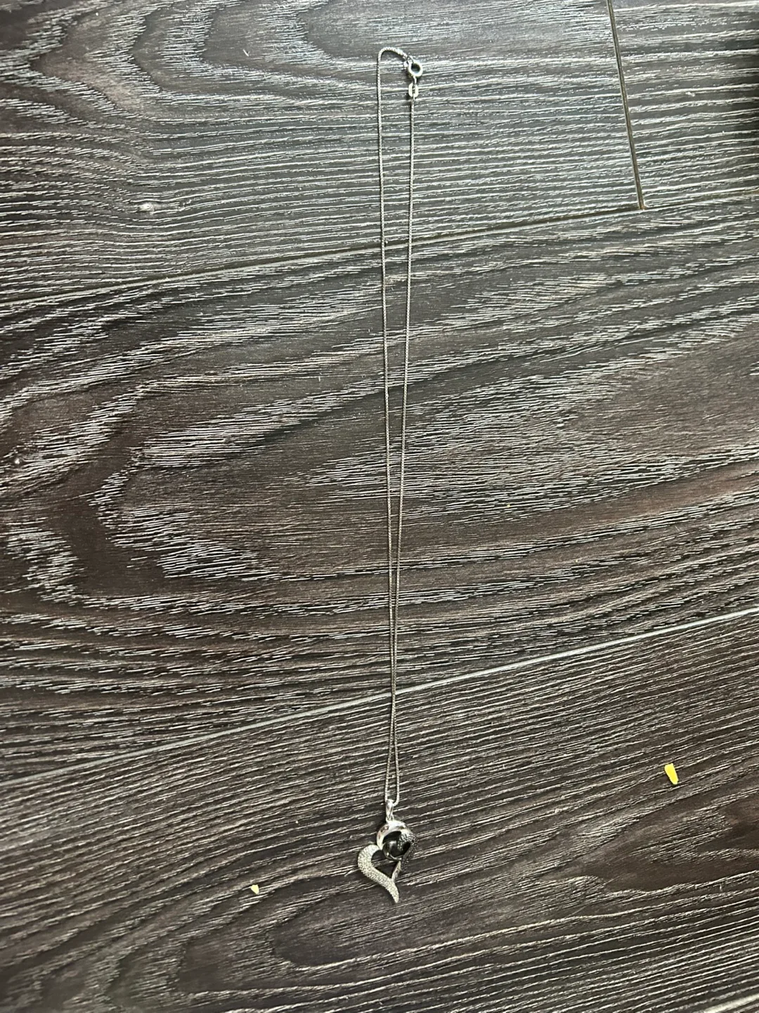 🧡Two heart two tone necklace thumbnail