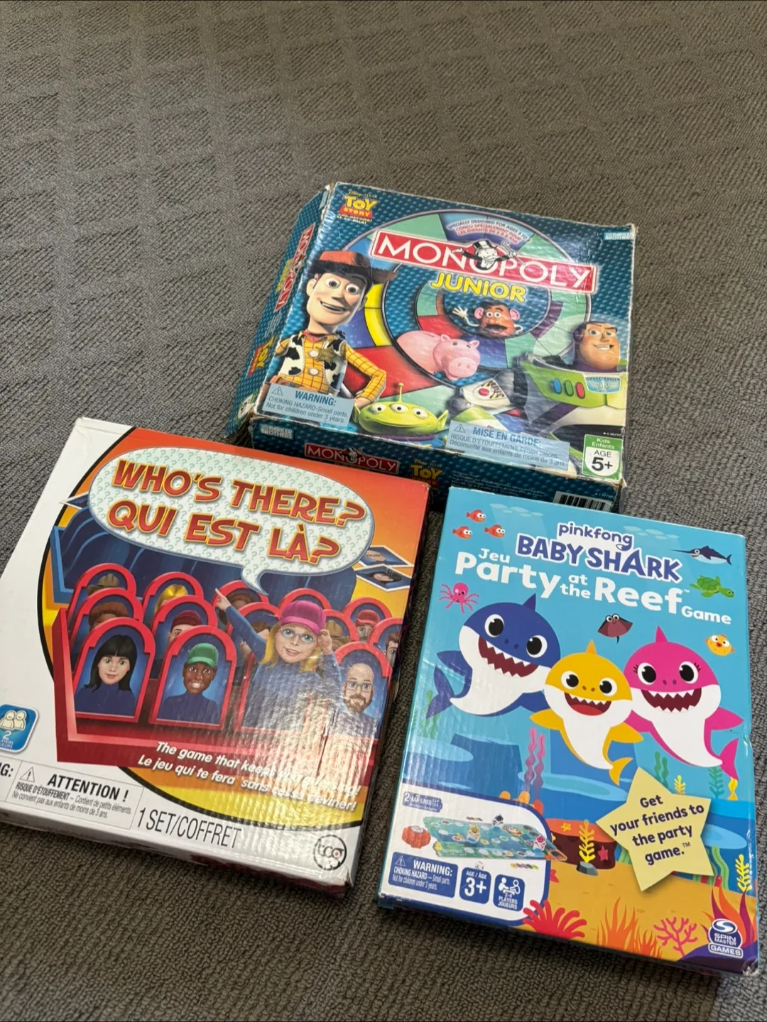 Assorted Board Games for kids thumbnail
