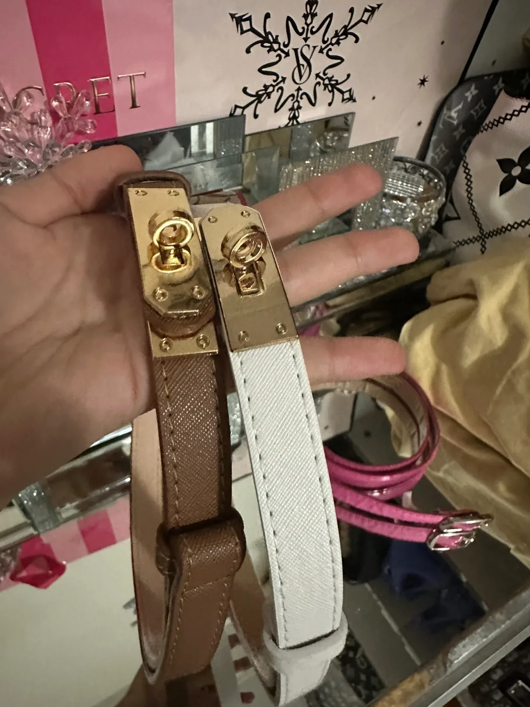 Brown & White belt thumbnail