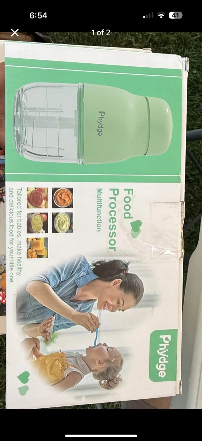 Phyidge Food Processor - New in Box! thumbnail