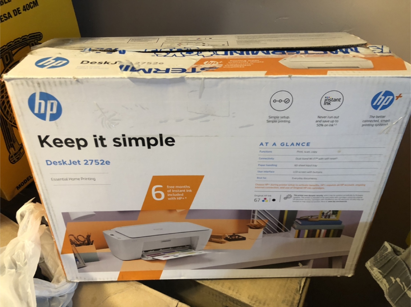 HP DeskJet 2752e Essential Home Printing