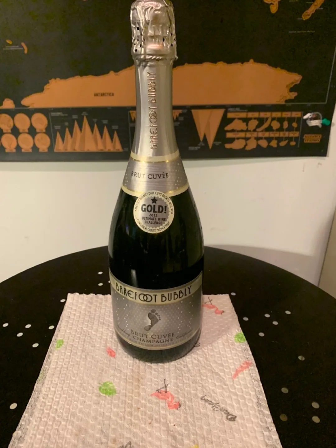 🧡 Barefoot Bubbly Brut Cuvee Champagne thumbnail