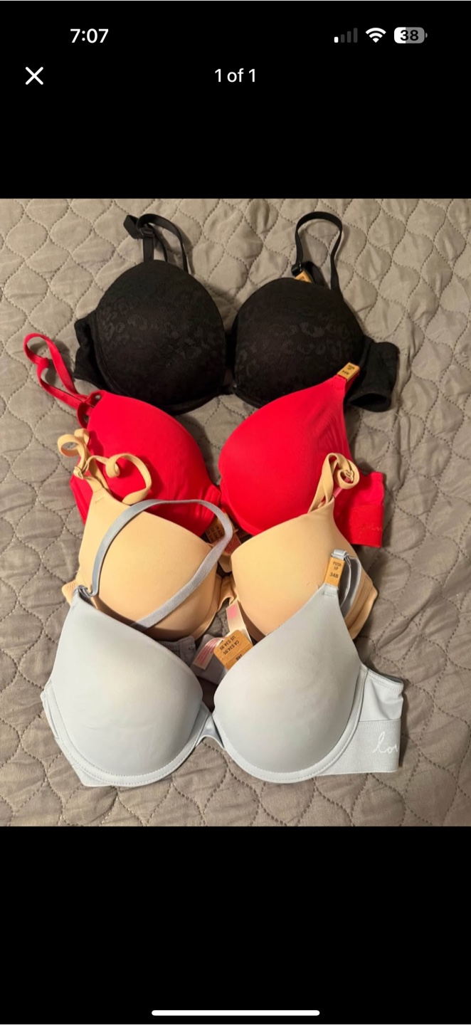 Victoria's Secret PINK Bra Bundle - Assorted Colors