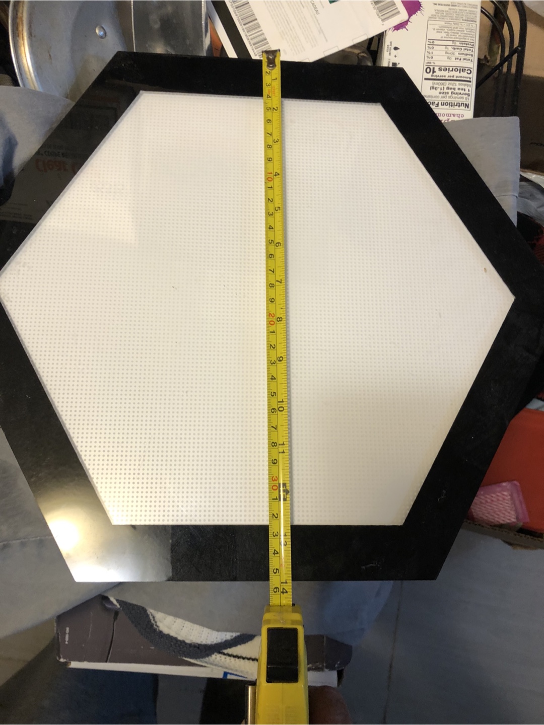 Hexagon LED Panel Light menu