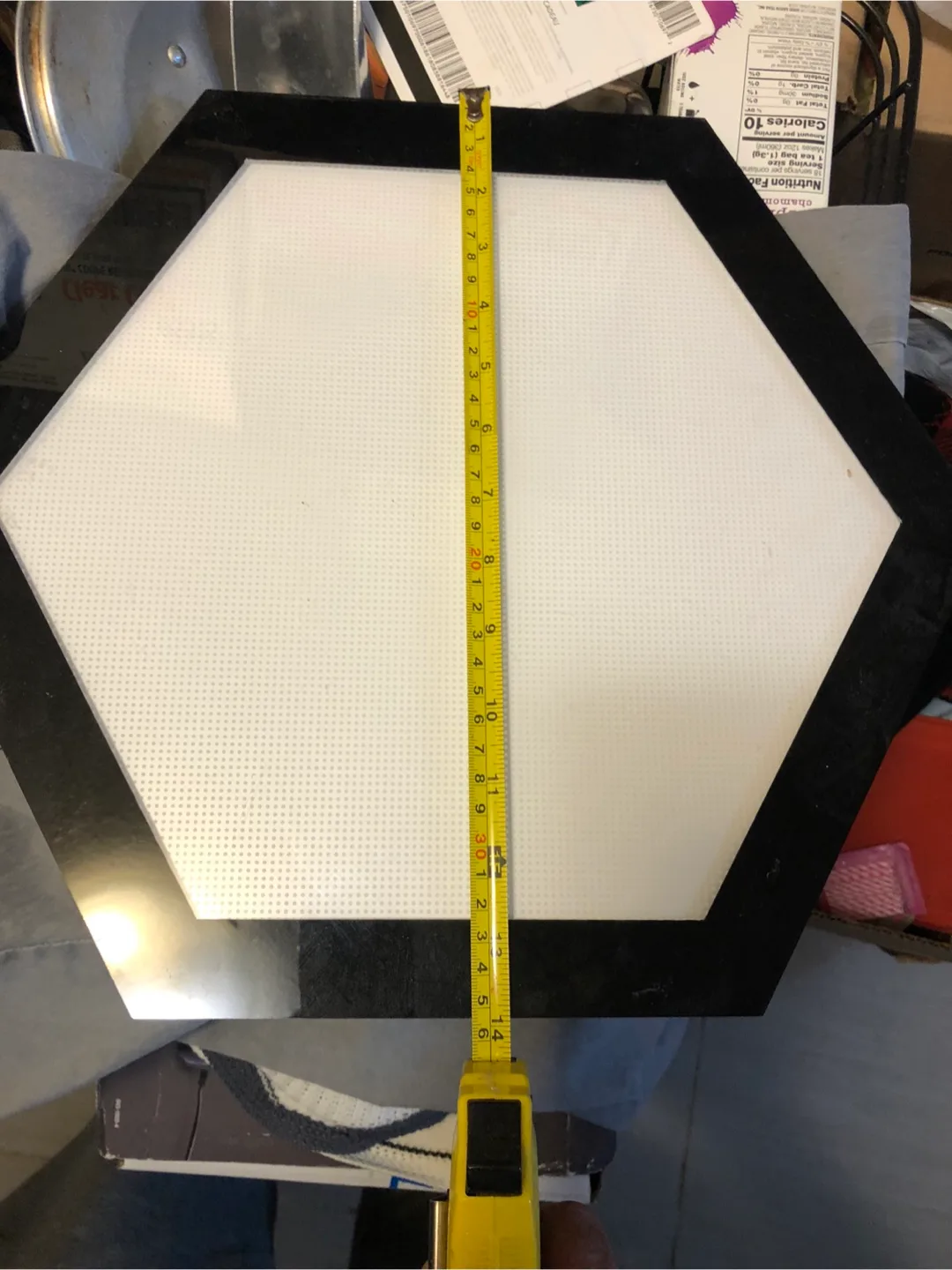 Hexagon LED Panel Light menu thumbnail