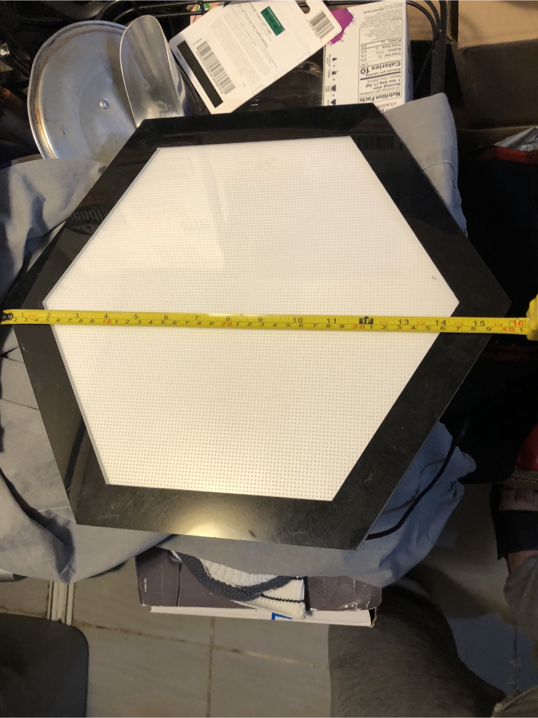 Hexagon LED Panel Light menu - photo 2