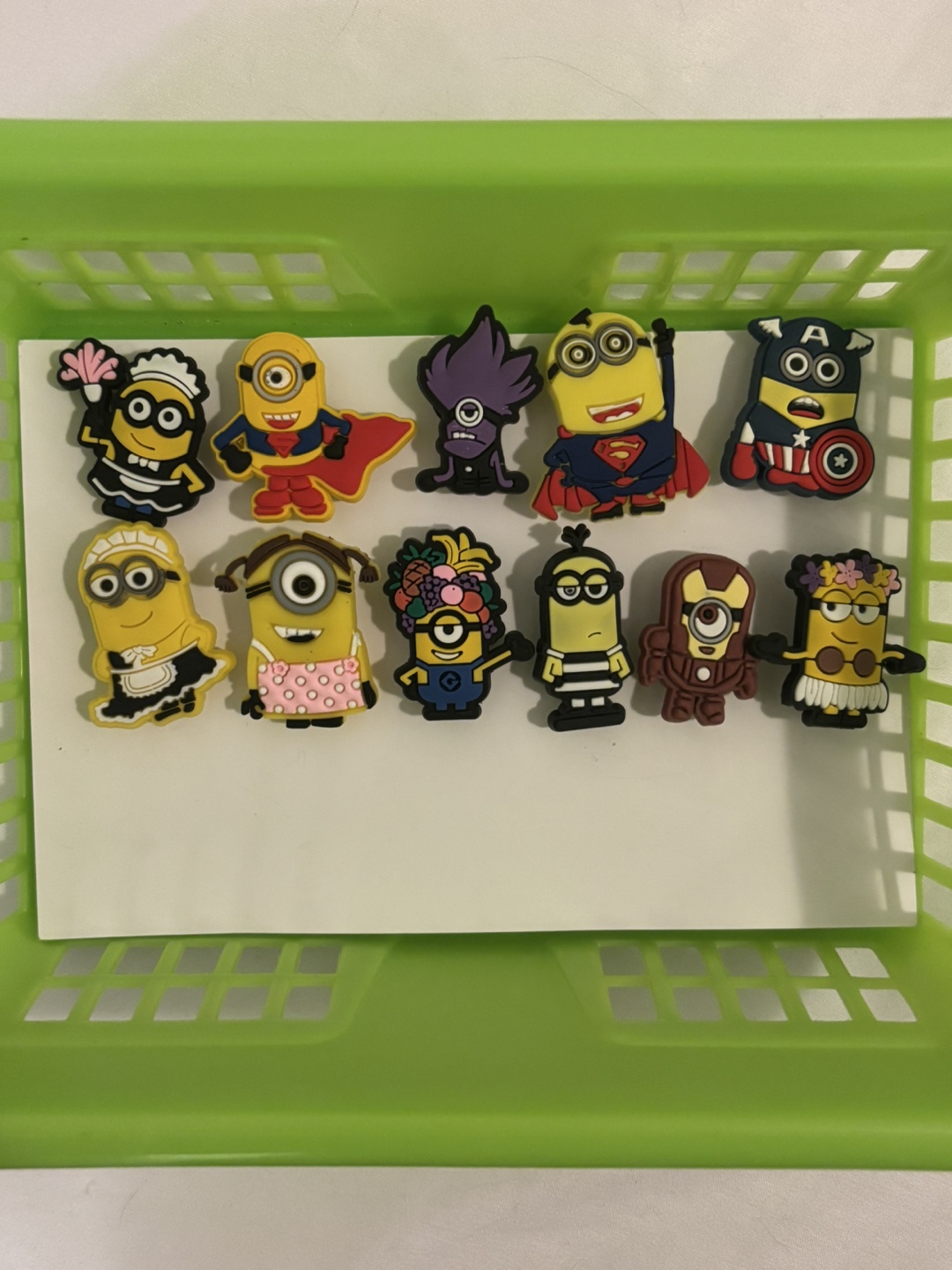 Minions Jibbitz Shoe Charms - Set of 11