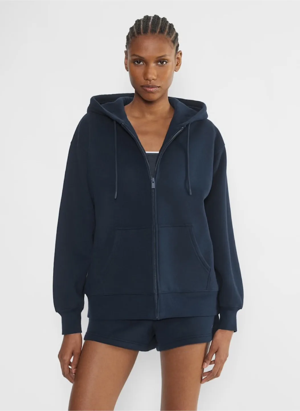 Aritzia TNA Cozy Fleece Boyfriend Hoodie | Lavender Purple thumbnail
