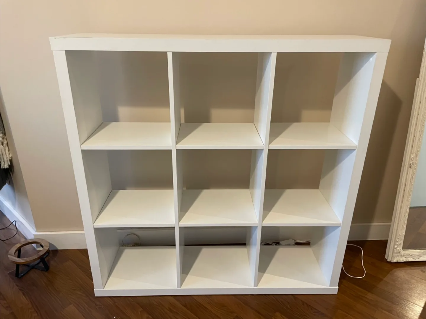 White 9-Cube Storage Shelf from Jysk thumbnail