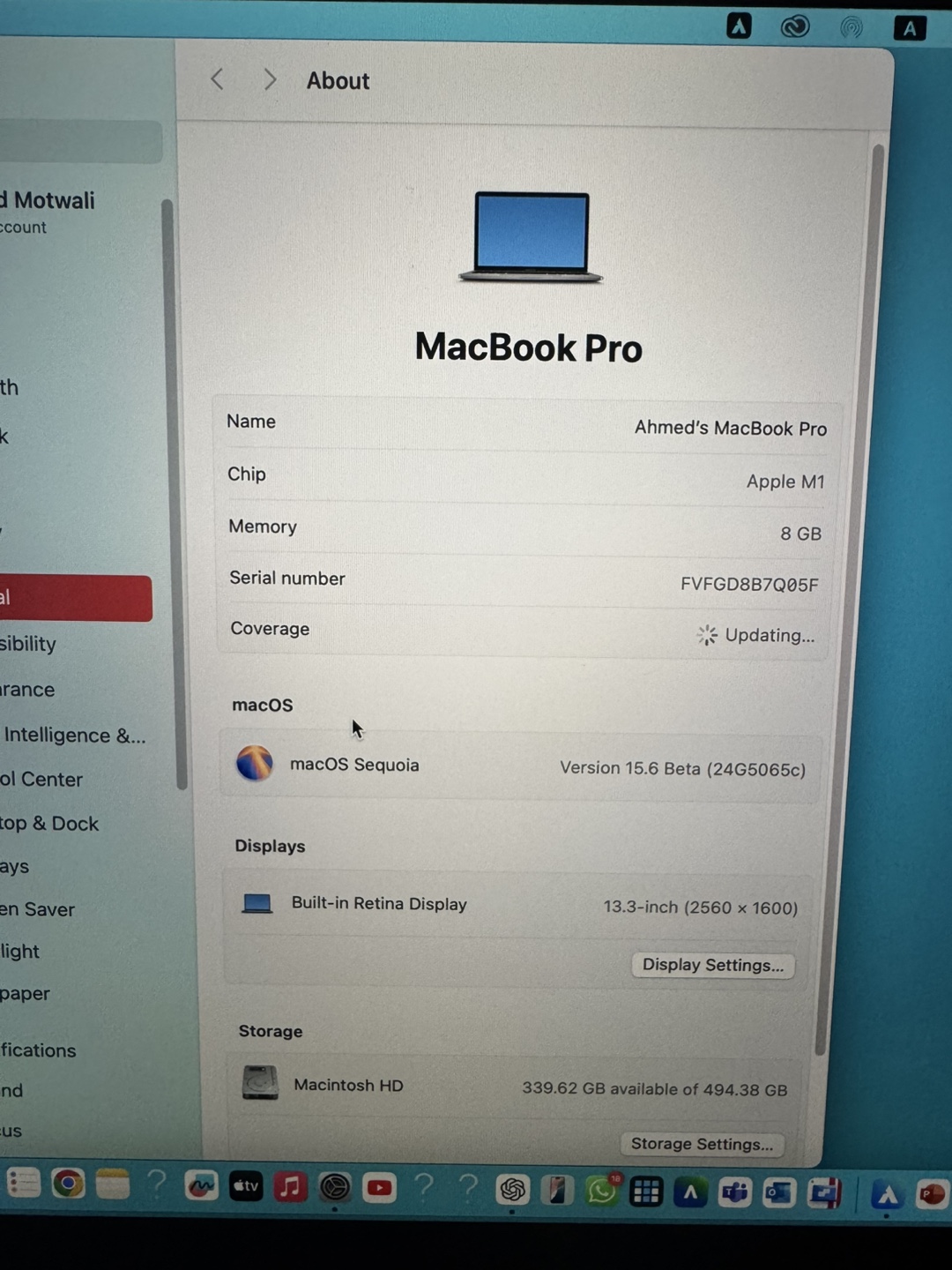 MacBook Pro Apple M1 Chip