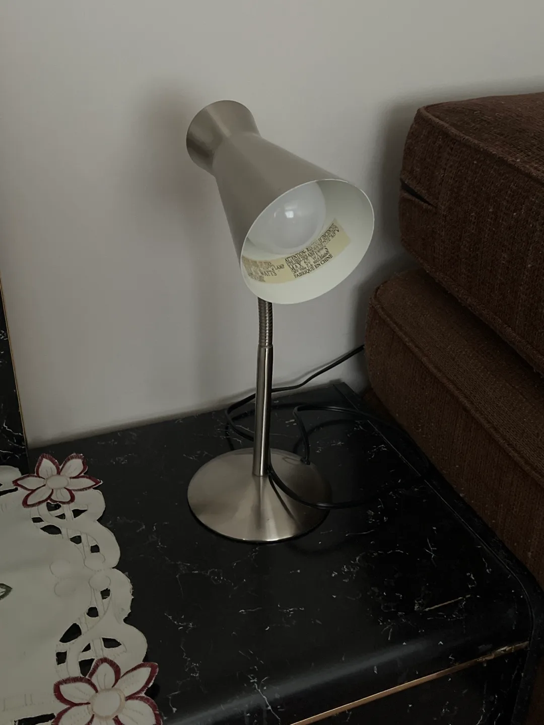 Silver Desk Lamp thumbnail
