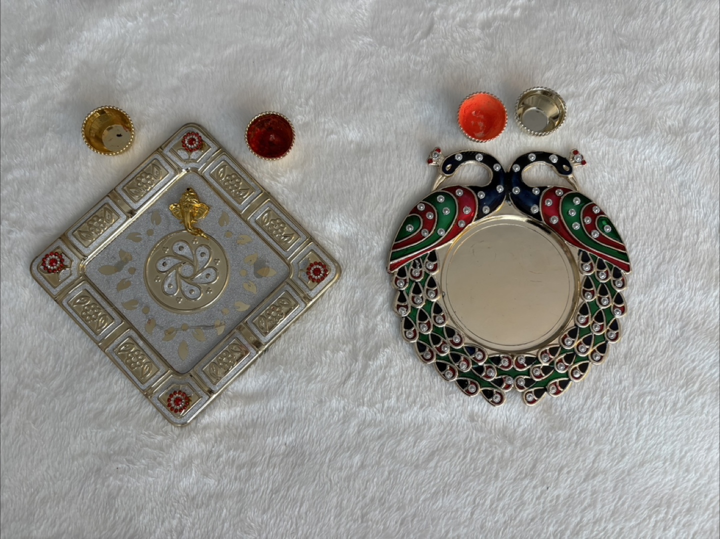 Decorative Pooja Thali Set - photo 2