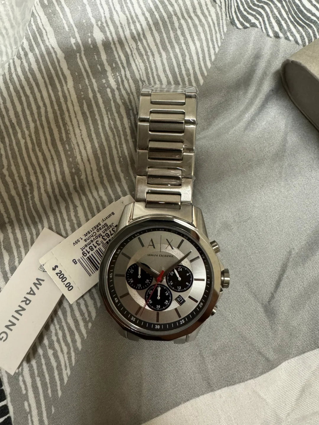 Armani Exchange Silver Watch - New with Tag thumbnail