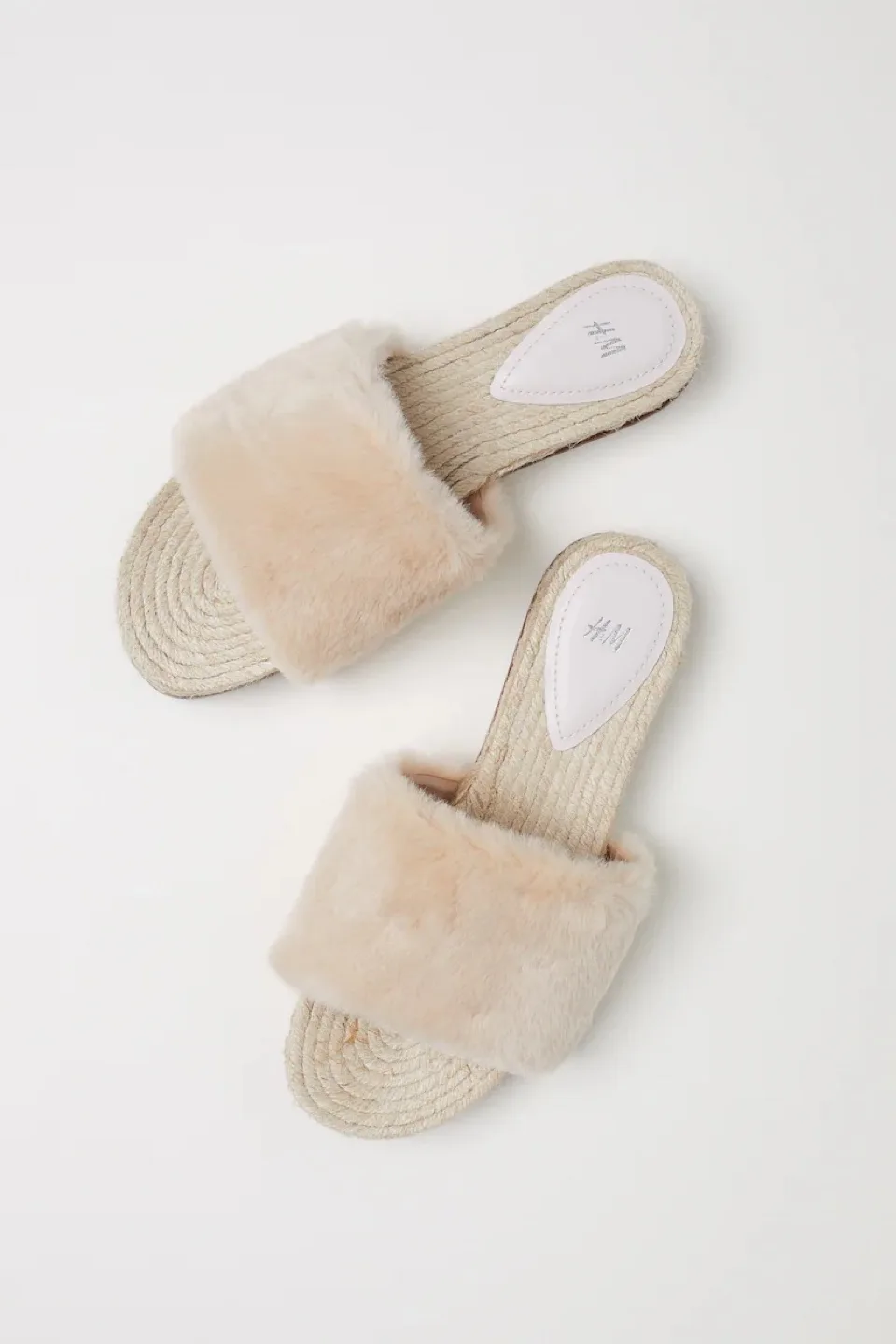 H&M Faux Fur Slides thumbnail
