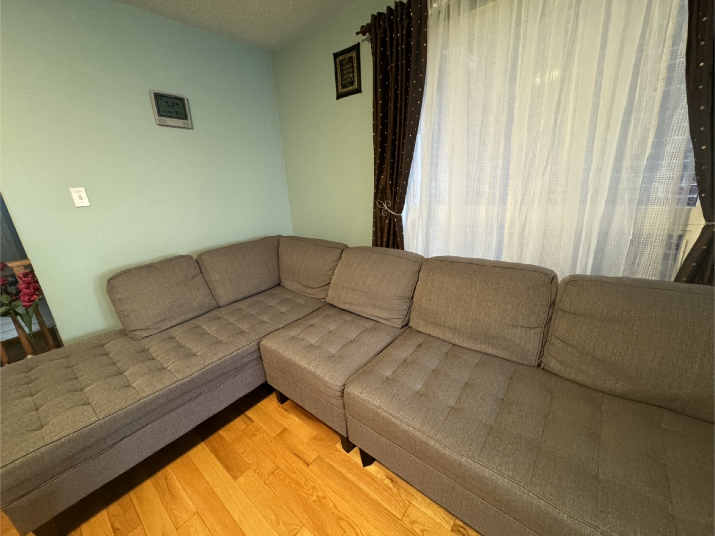 The Brick Sectional Sofa - Gray - photo 2