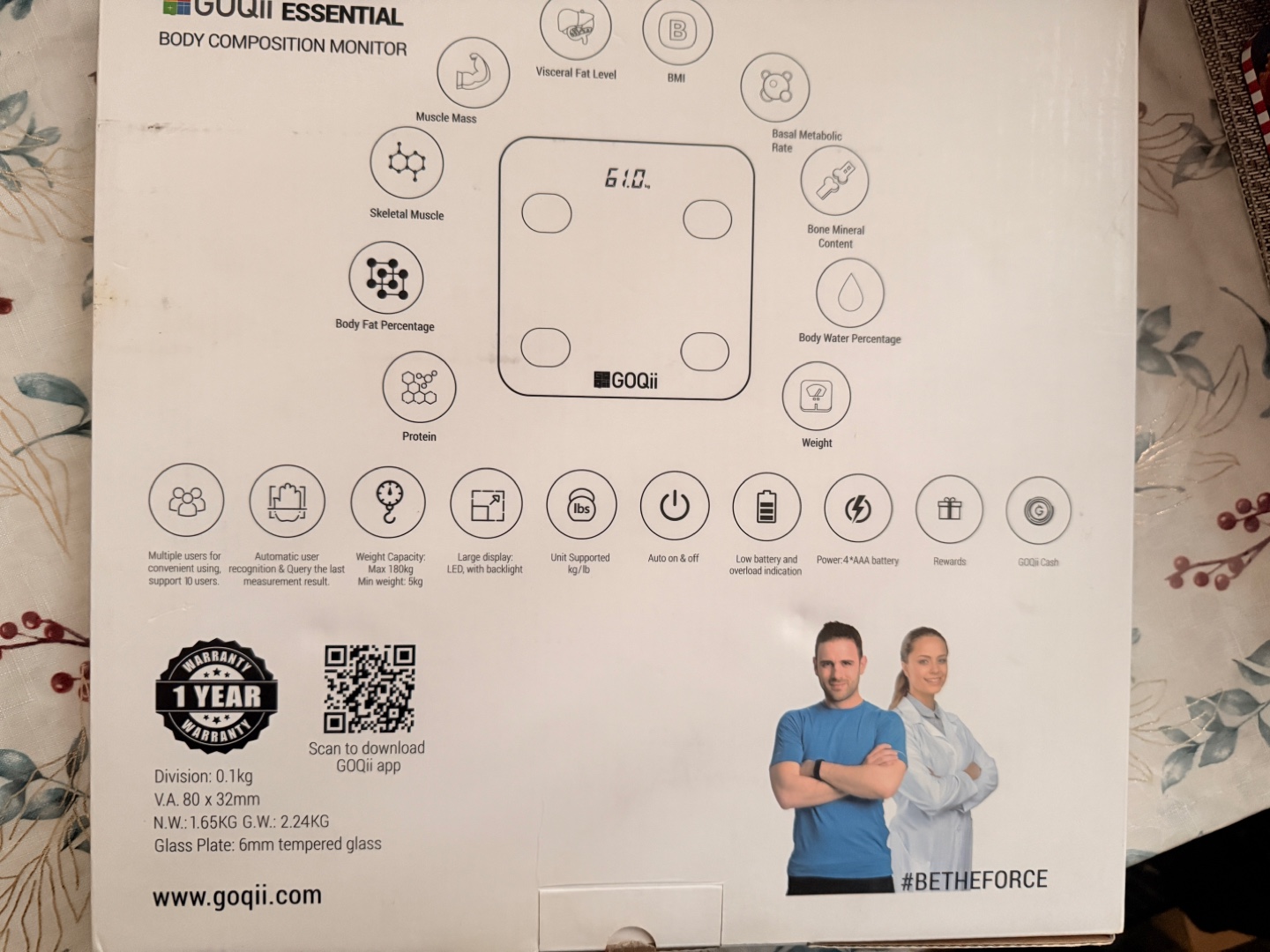 GOQii Essential Body Composition Monitor - photo 2