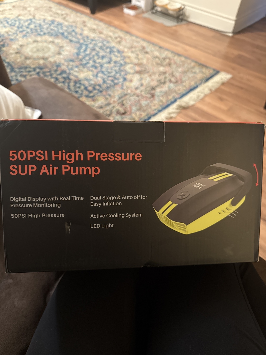 50PSI High Pressure SUP Air Pump