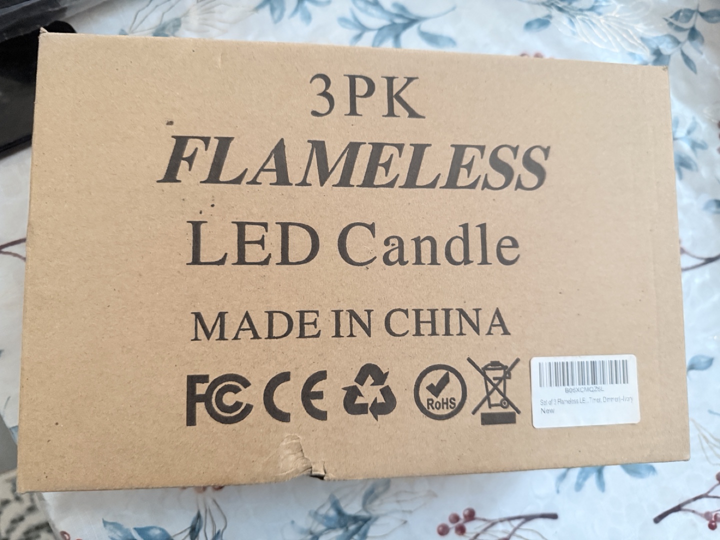 3PK Flameless LED Candles w/ Remote - photo 3
