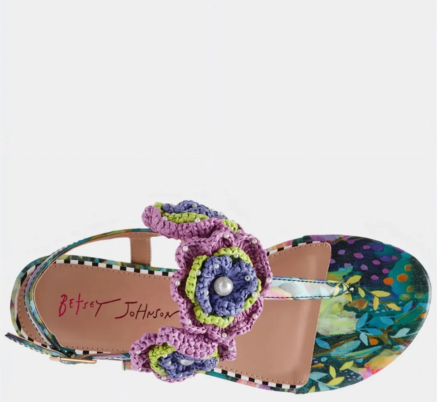 Betsey Johnson Cindii Bright Multi Sandals image indicator(3)