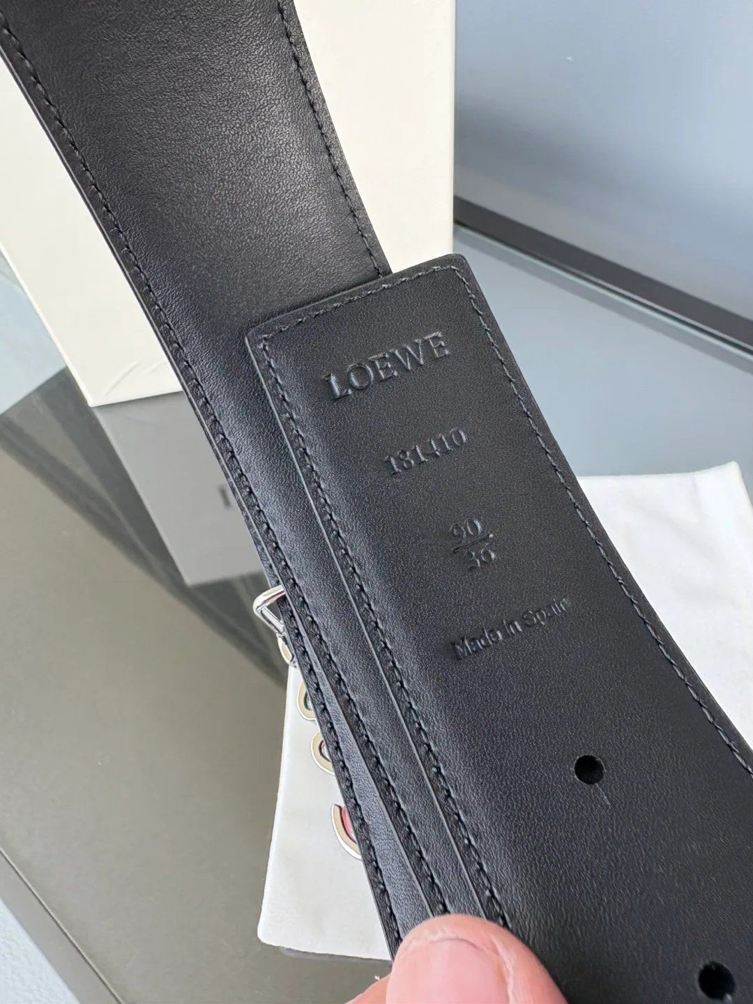 Loewe Anagram Belt, Size 105 image indicator(3)