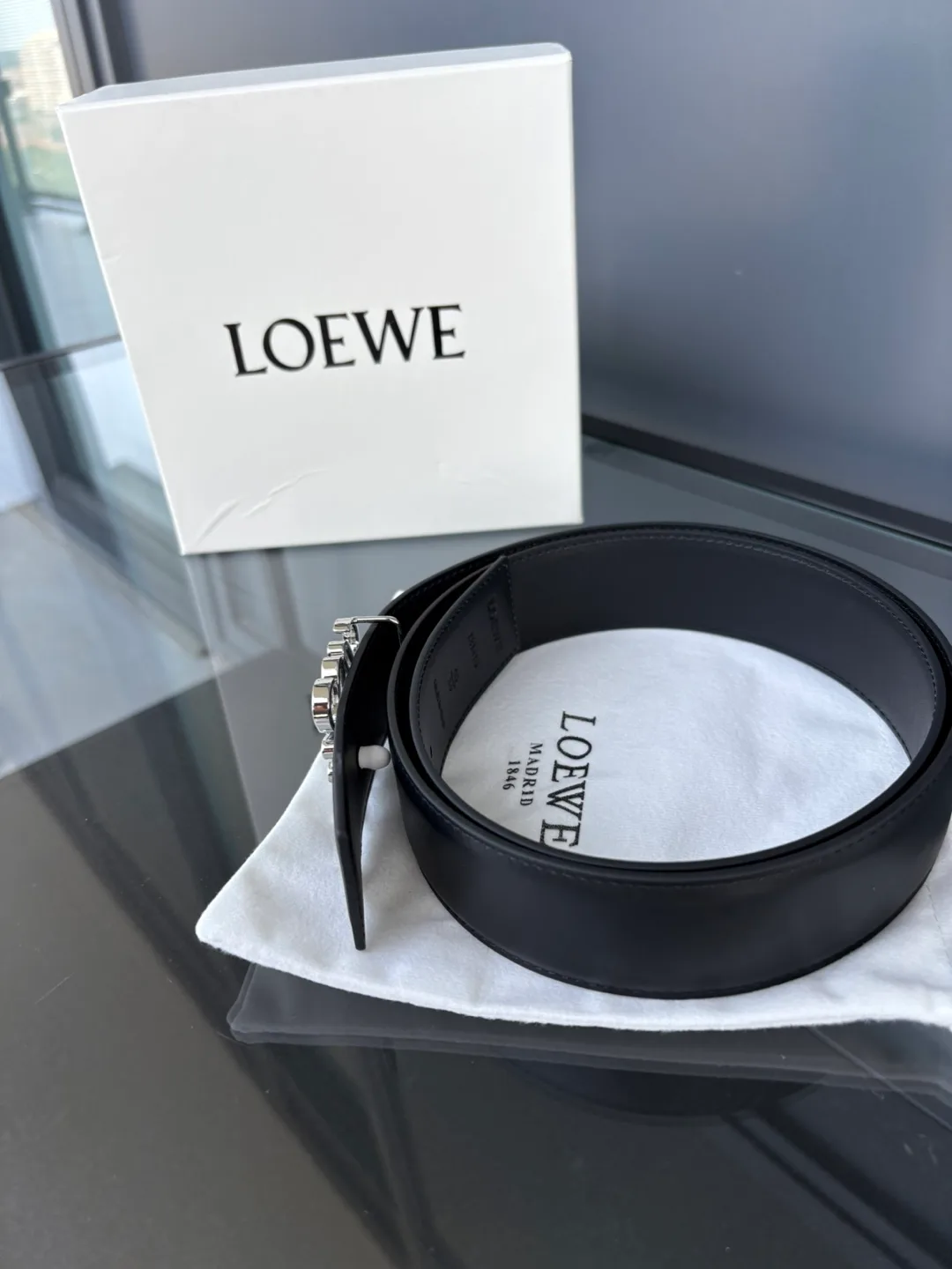 Loewe Anagram Belt, Size 105 image indicator(4)