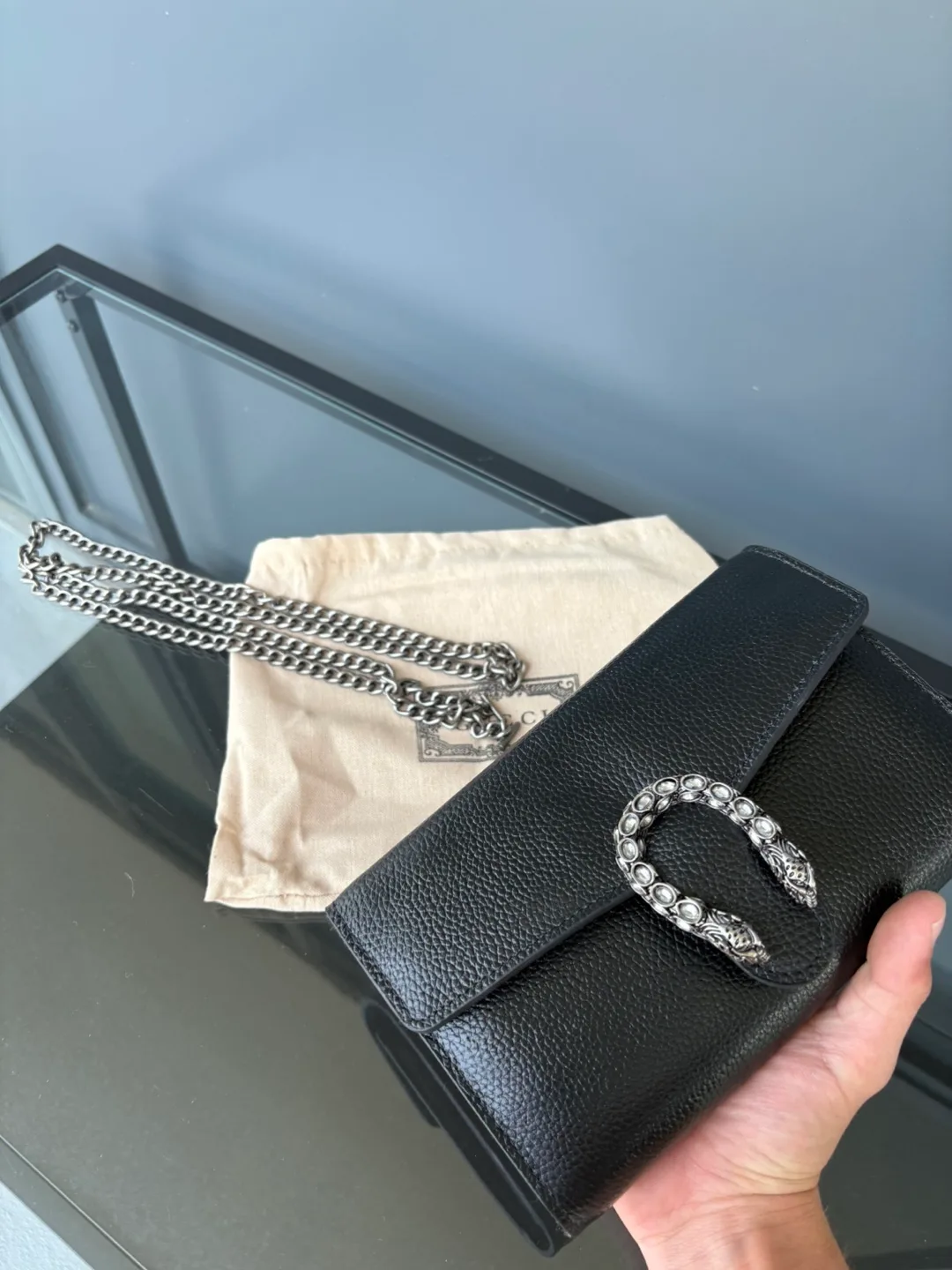 Gucci Dionysus Wallet on Chain - Black image indicator(3)