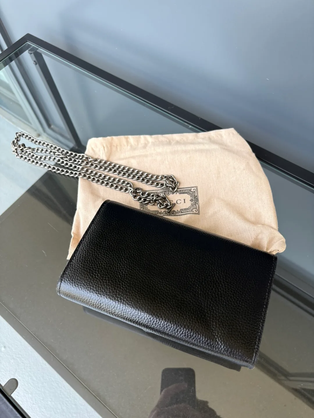 Gucci Dionysus Wallet on Chain - Black image indicator(2)