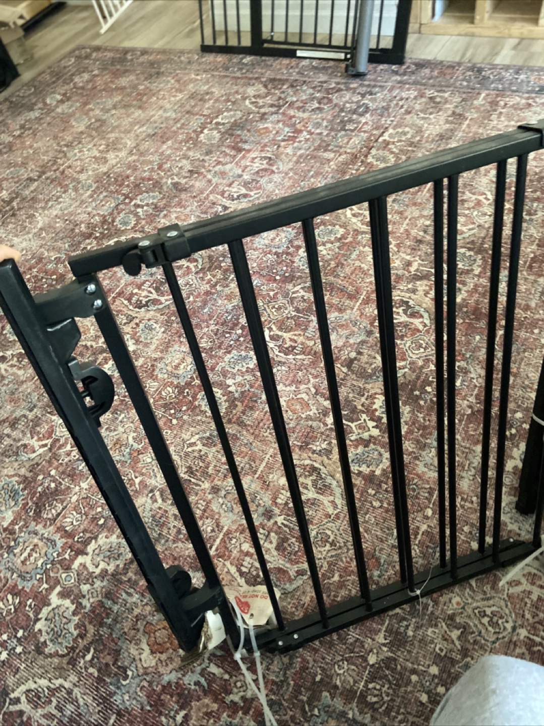 Retract-A-Gate Black Safety Gate
