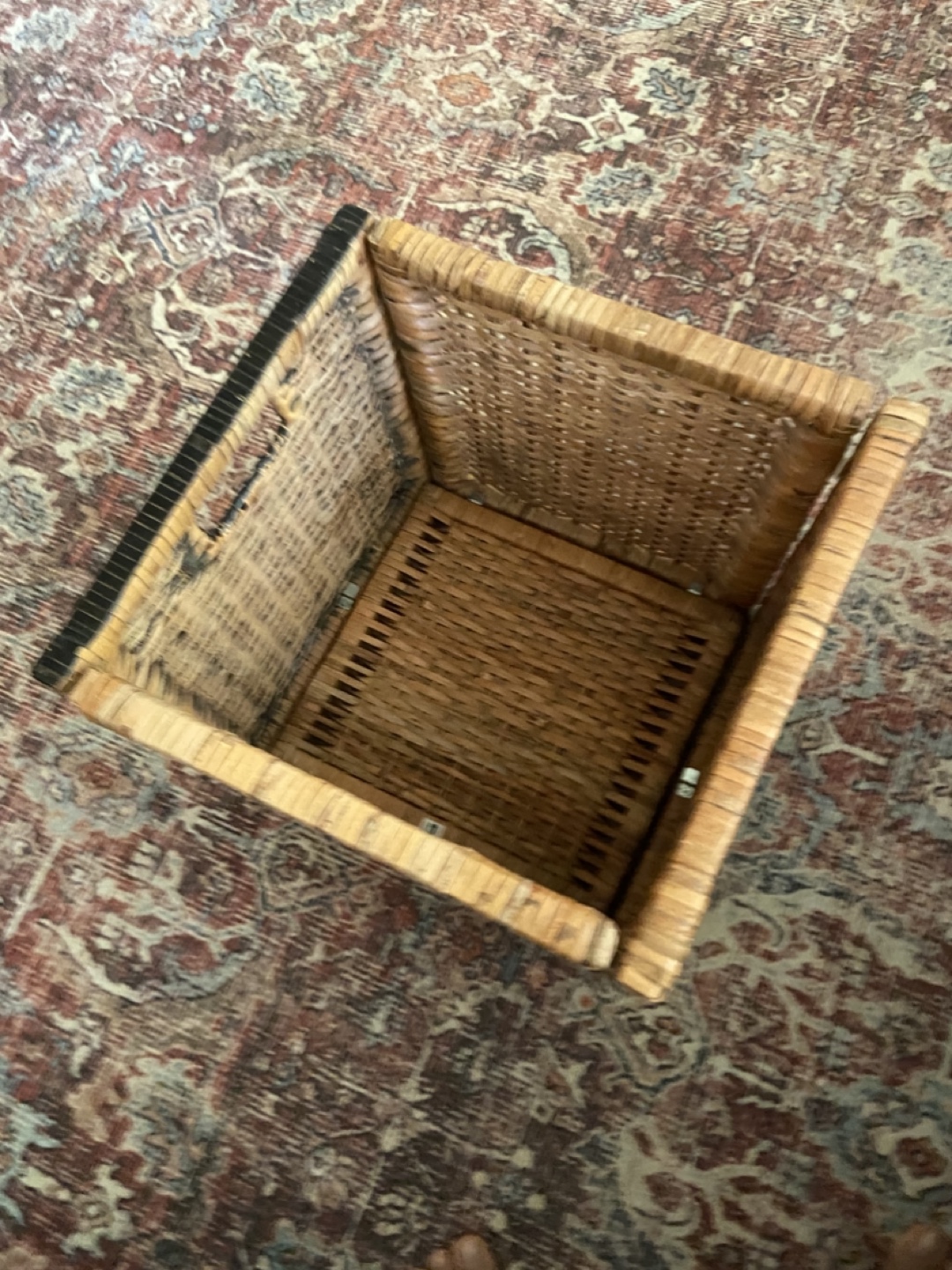 Wicker Storage Basket