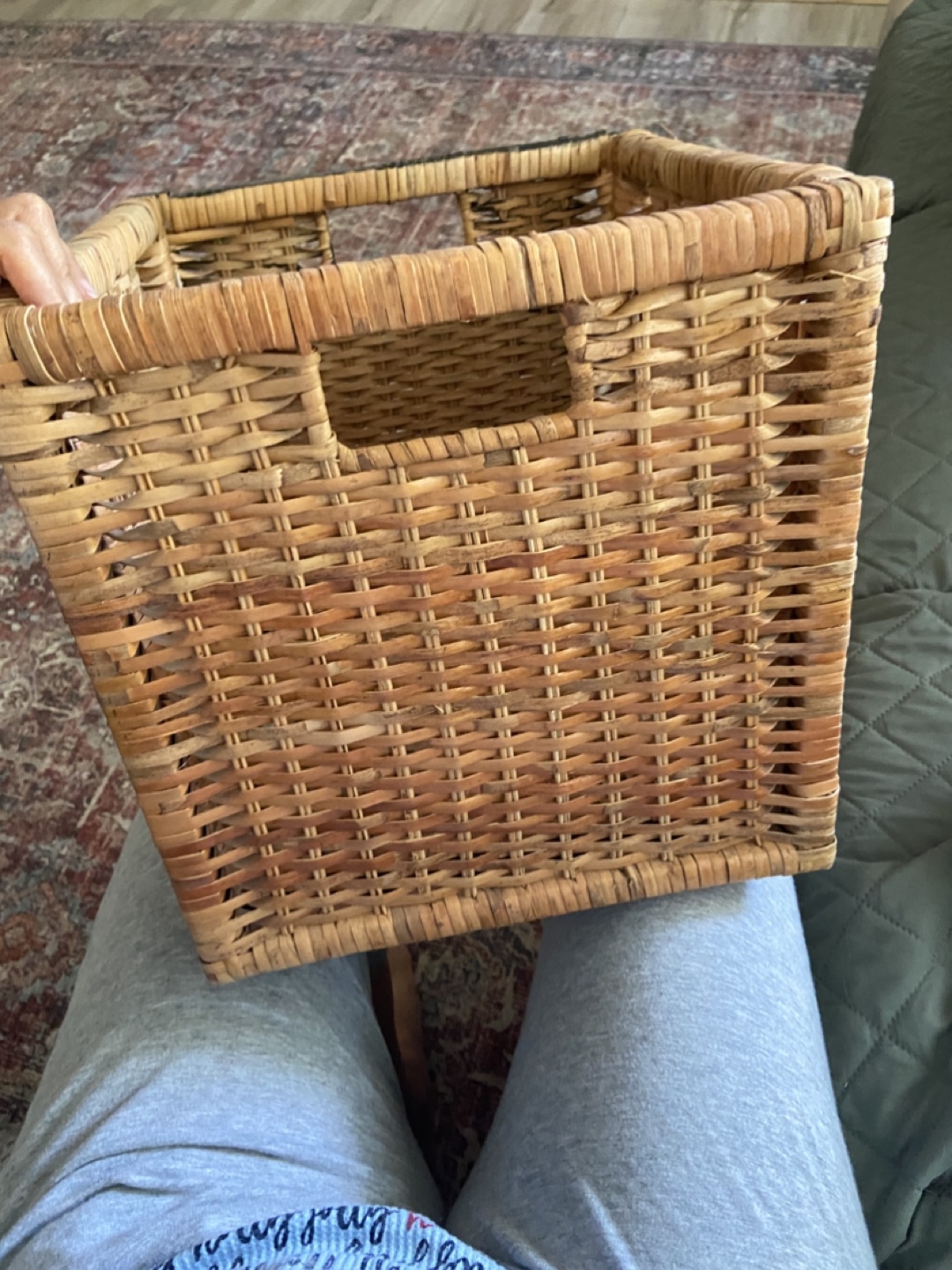 Wicker Storage Basket - photo 2