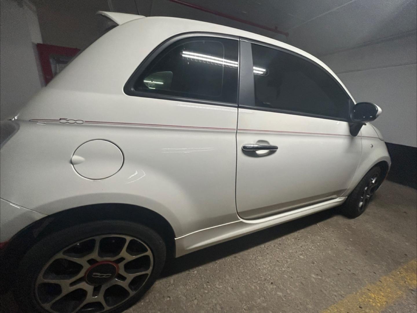 Fiat 500 2012- White - photo 3