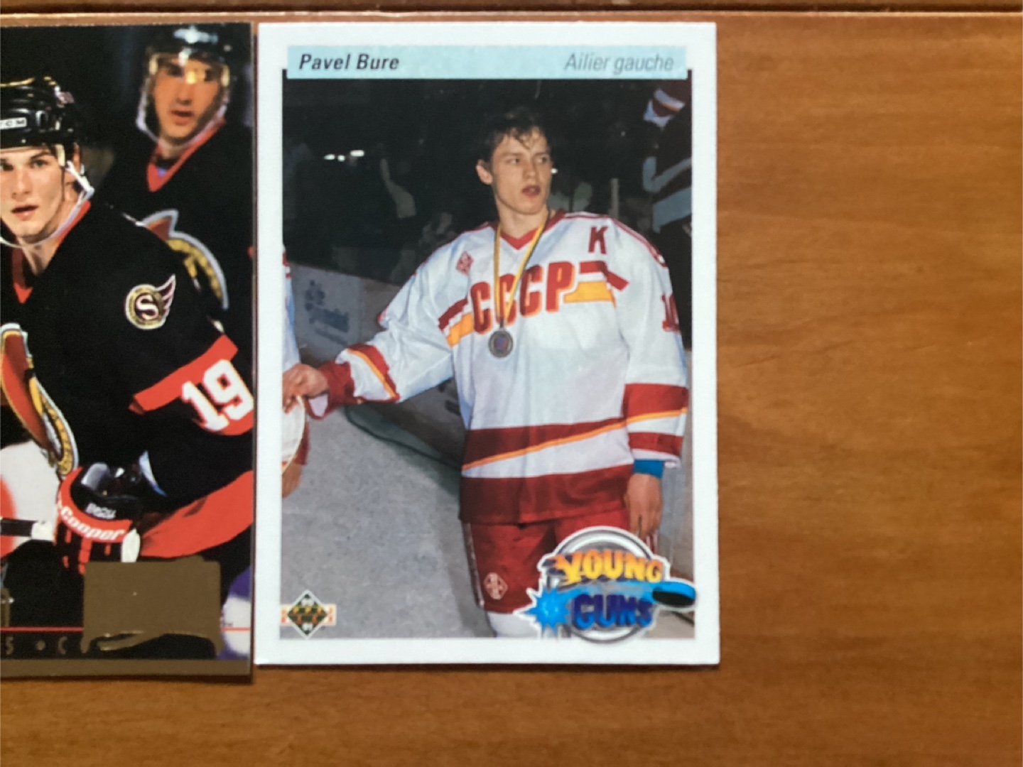 1990-91 PAVEL BURE RC #526 & 1994-95 ALEXEI YASHIN RC #152 - photo 3