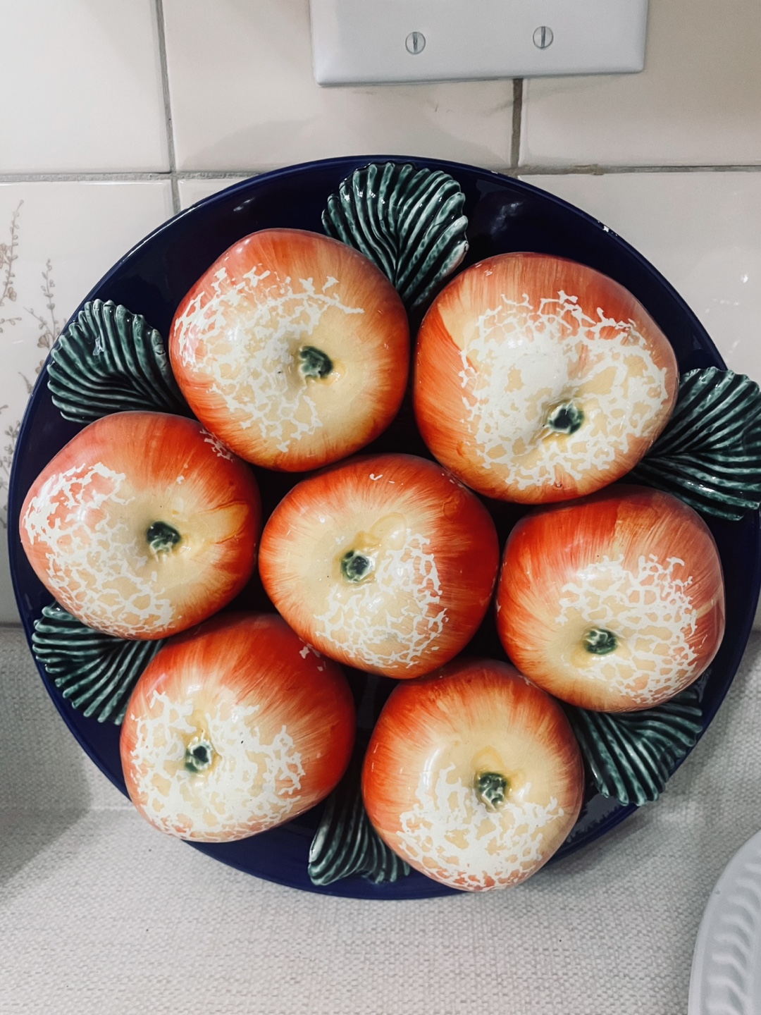 Decorative Apple Plate