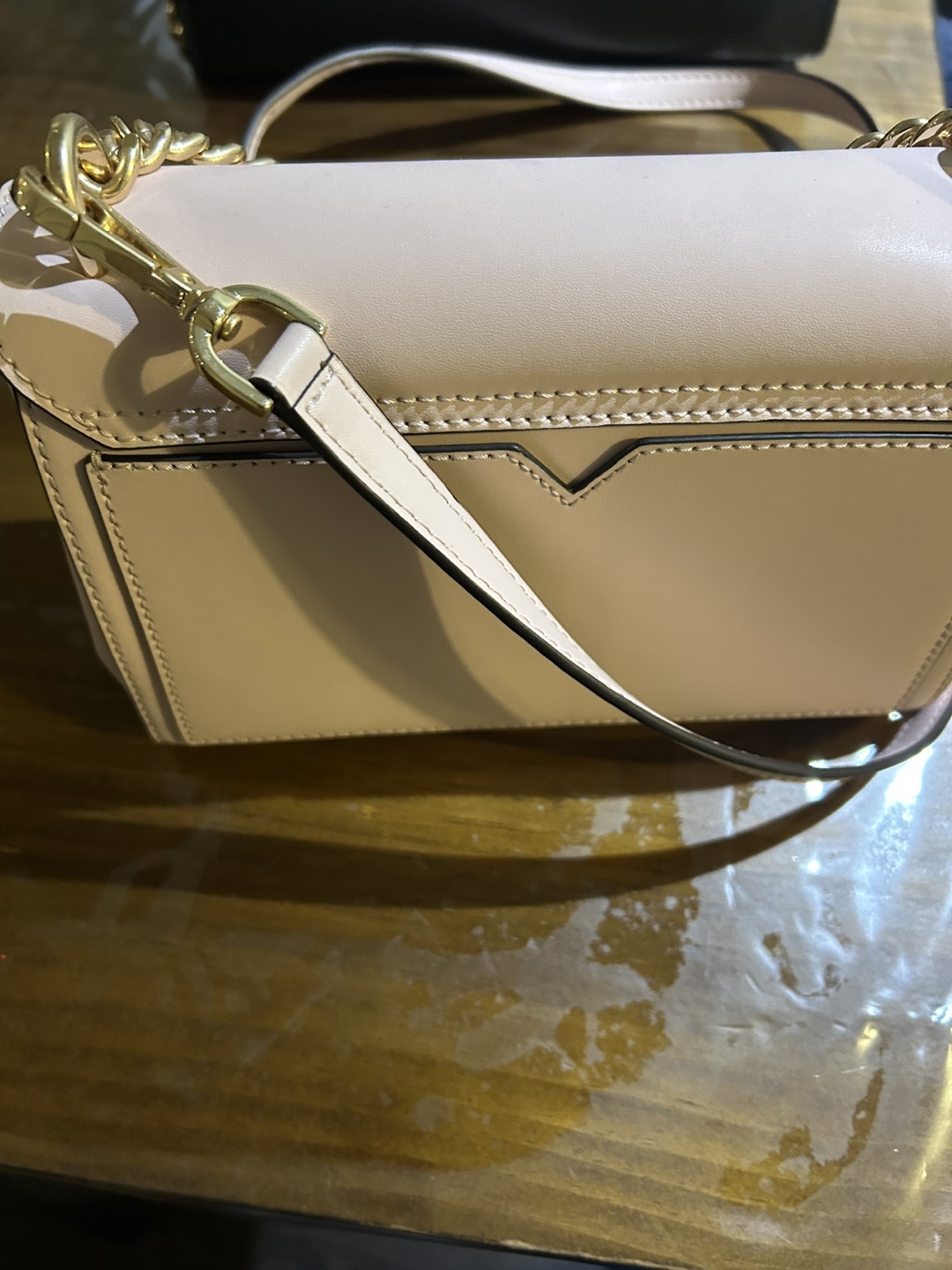 Michael Kors Pink Leather Crossbody Bag (NEVER USED) - photo 4