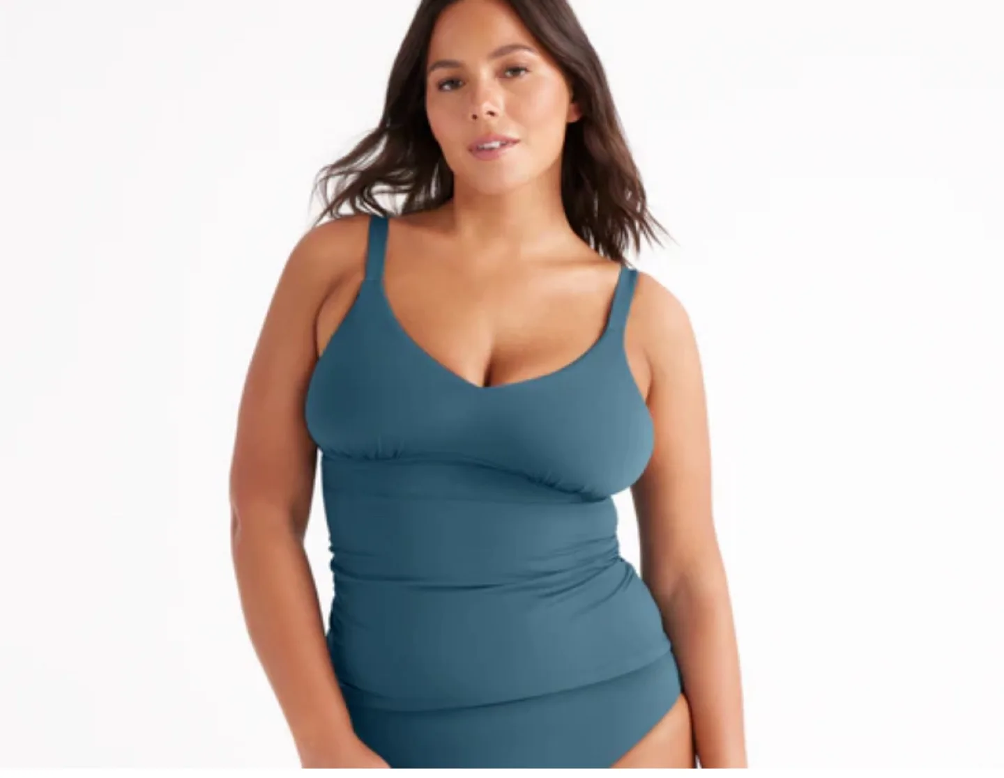 Knix Tankini Swim Top | Tidepool thumbnail