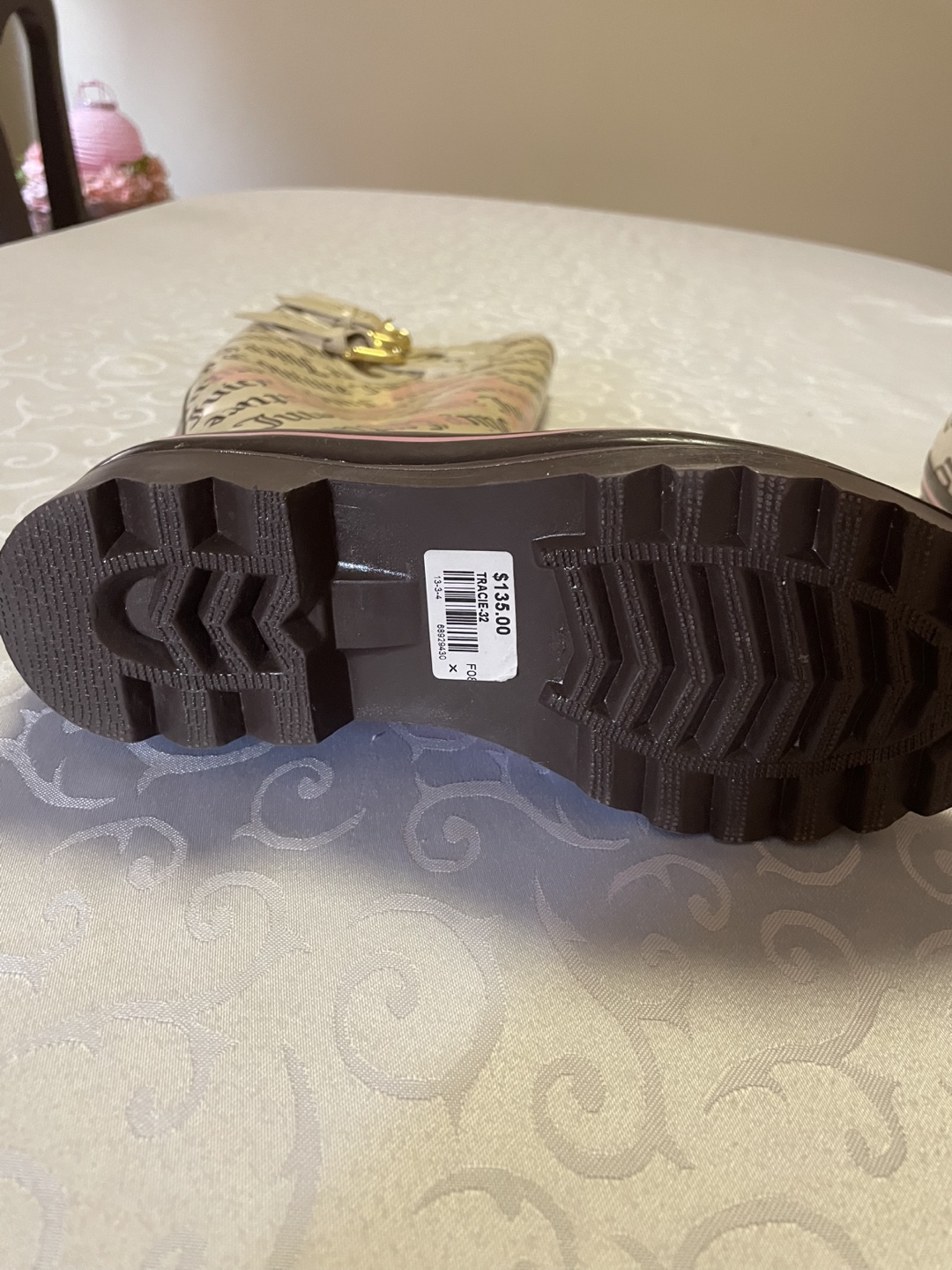 Juicy Couture Rain Boots, Size 7 - photo 2
