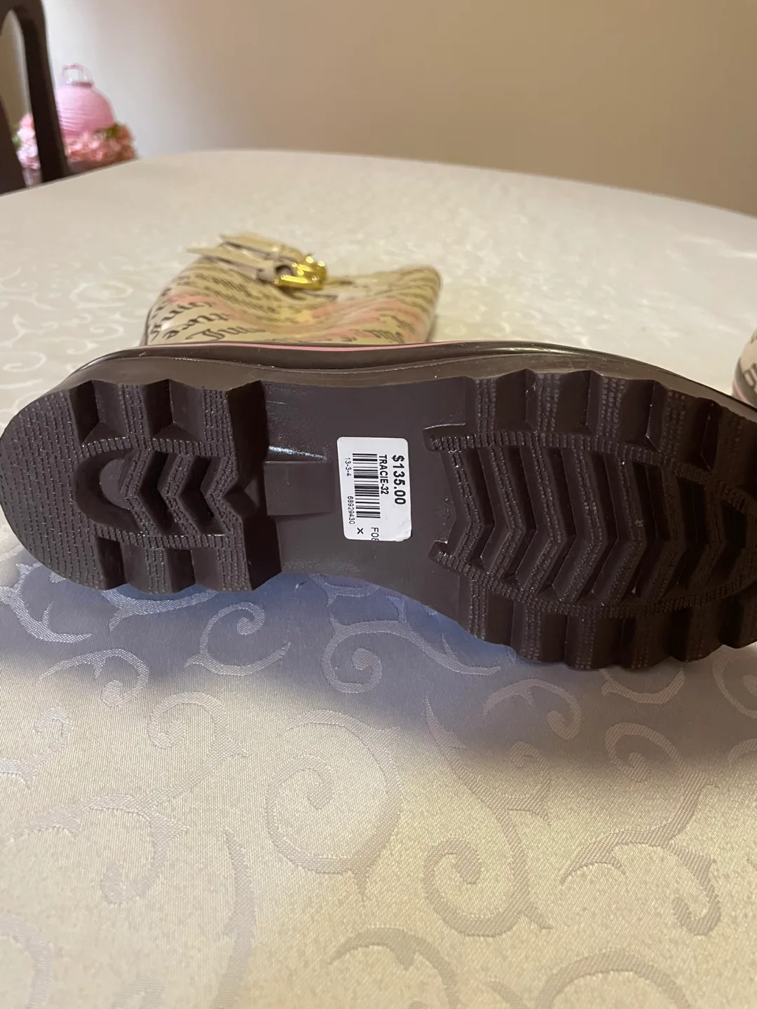 Juicy Couture Rain Boots, Size 7 image indicator(2)