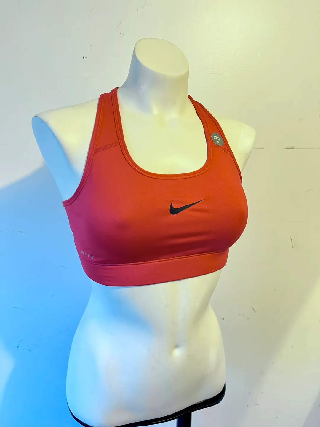 Nike Pro Medium Support Sports Bra - Size M thumbnail