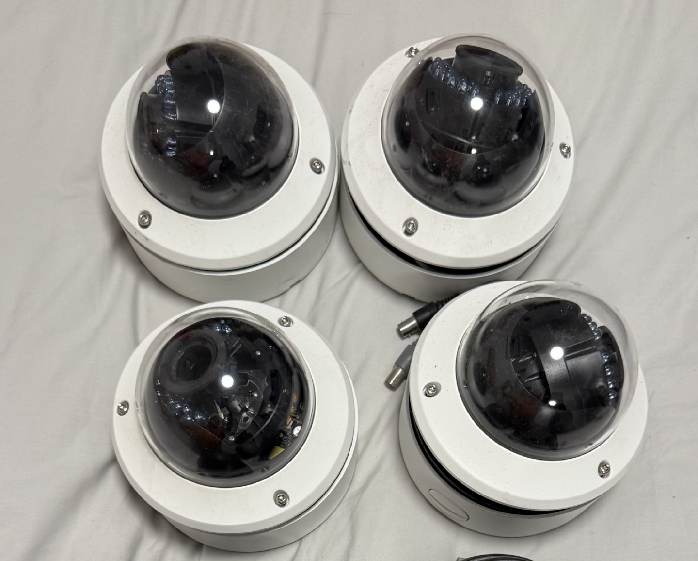 Security Dome Cameras - White & Black - photo 2