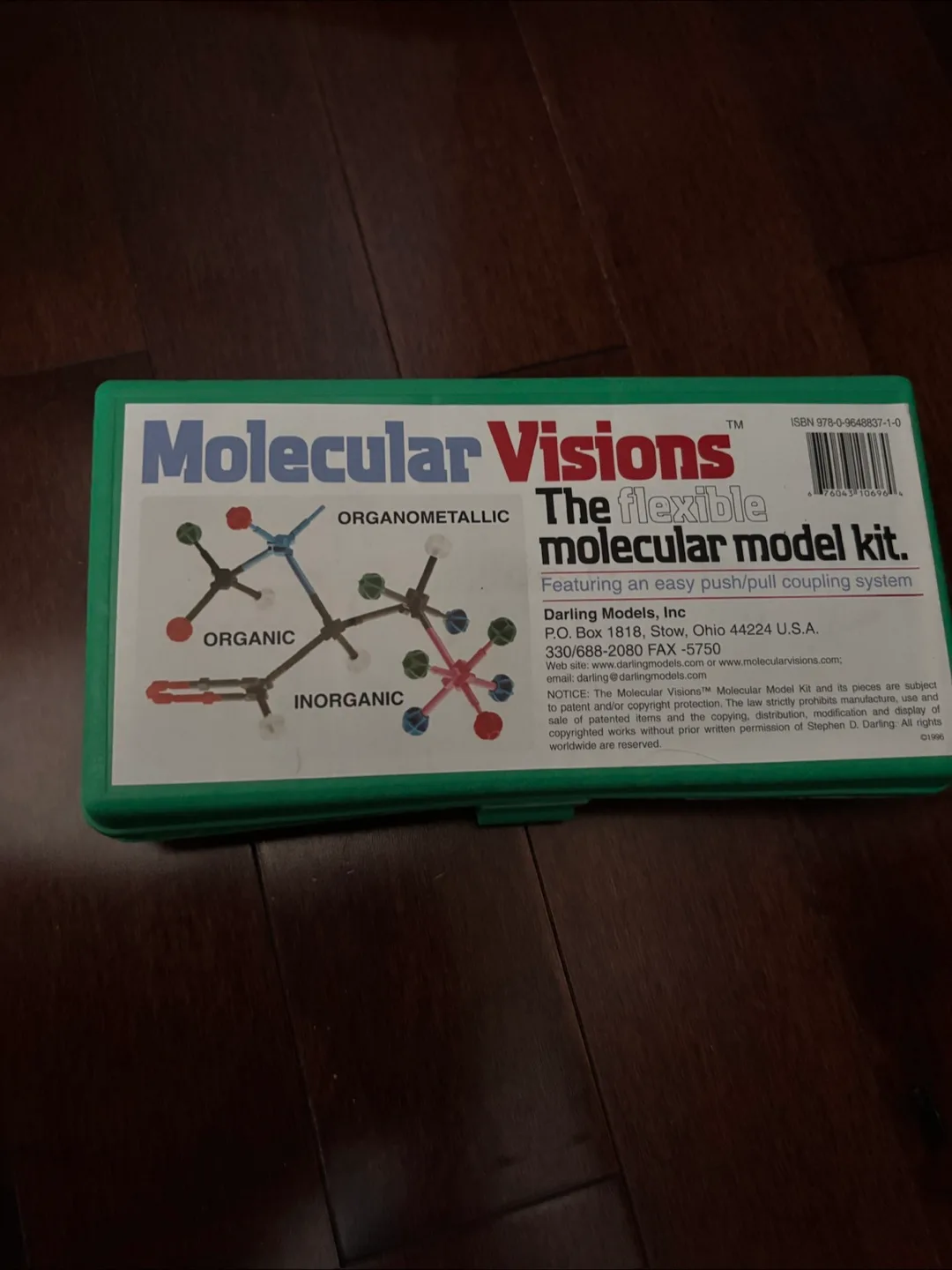 Molecular Visions Flexible Molecular Model Kit