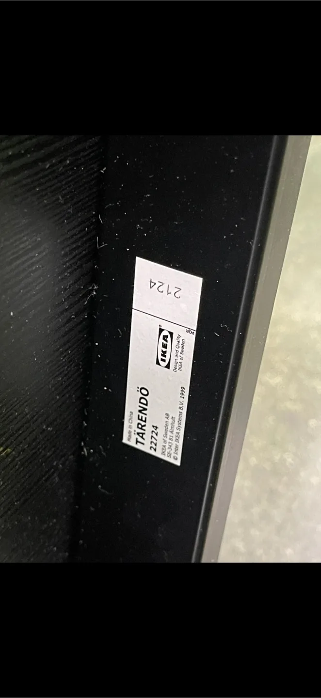 🧡 IKEA TÄRENDÖ Black Dining Table image indicator(4)