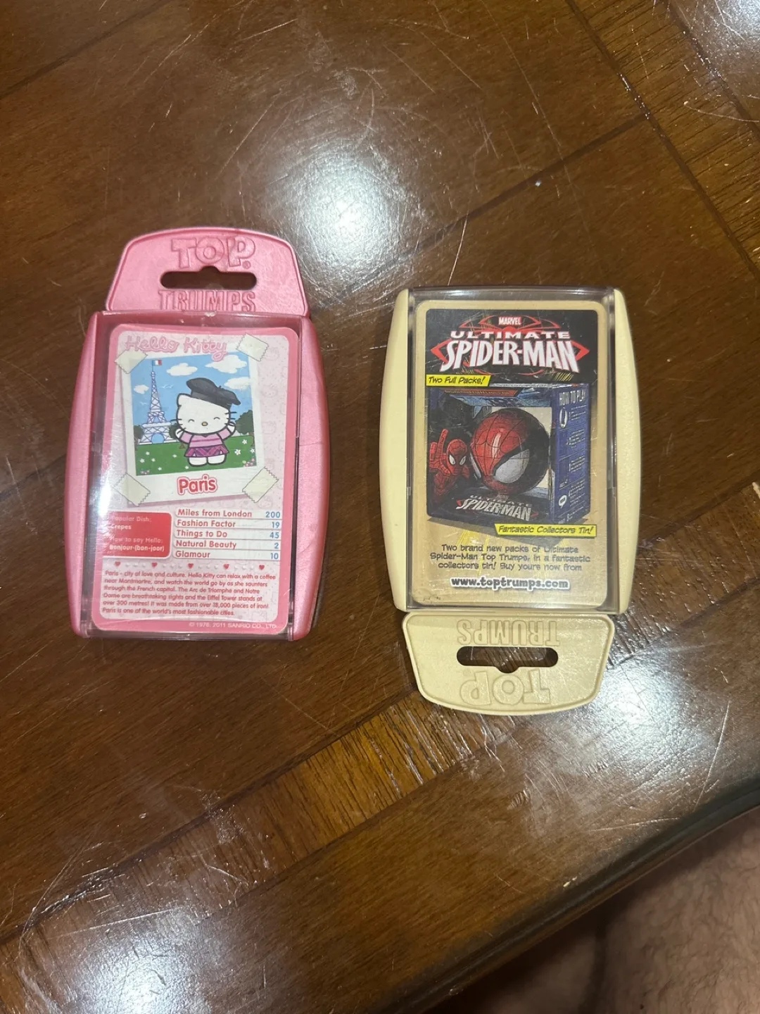 Top Trumps Card Game - Hello Kitty & Spider-Man thumbnail