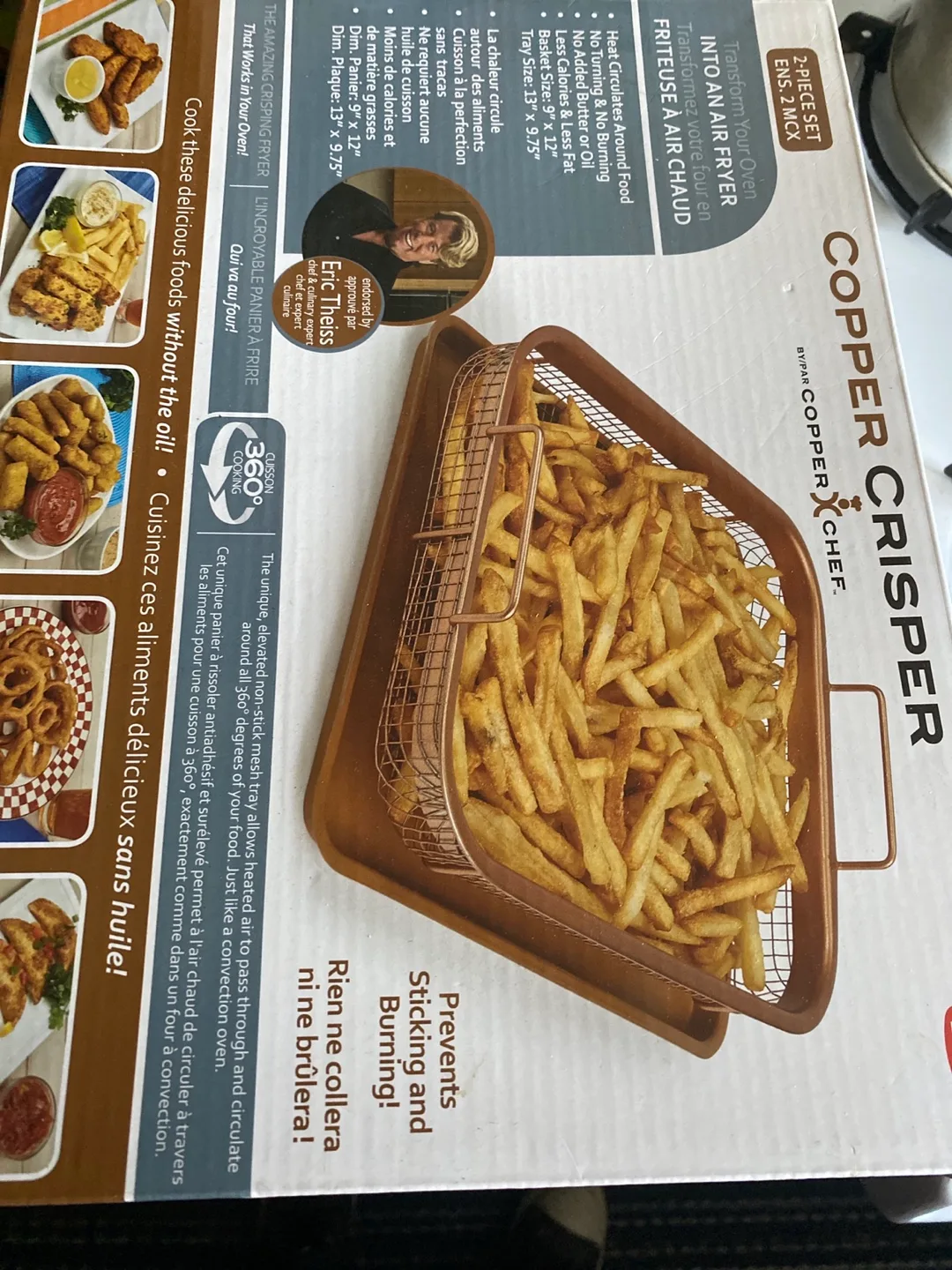 Copper Chef Crisper 2-Piece Set thumbnail