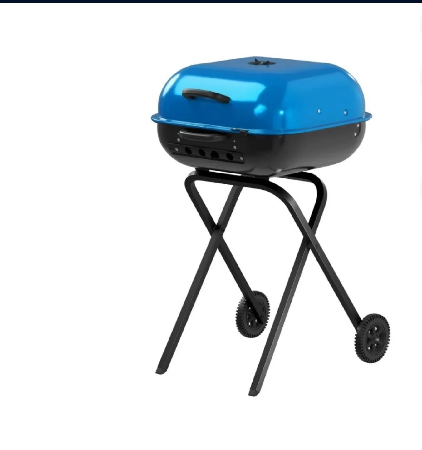 Expert Grill Portable Charcoal Grill - Blue image indicator(3)