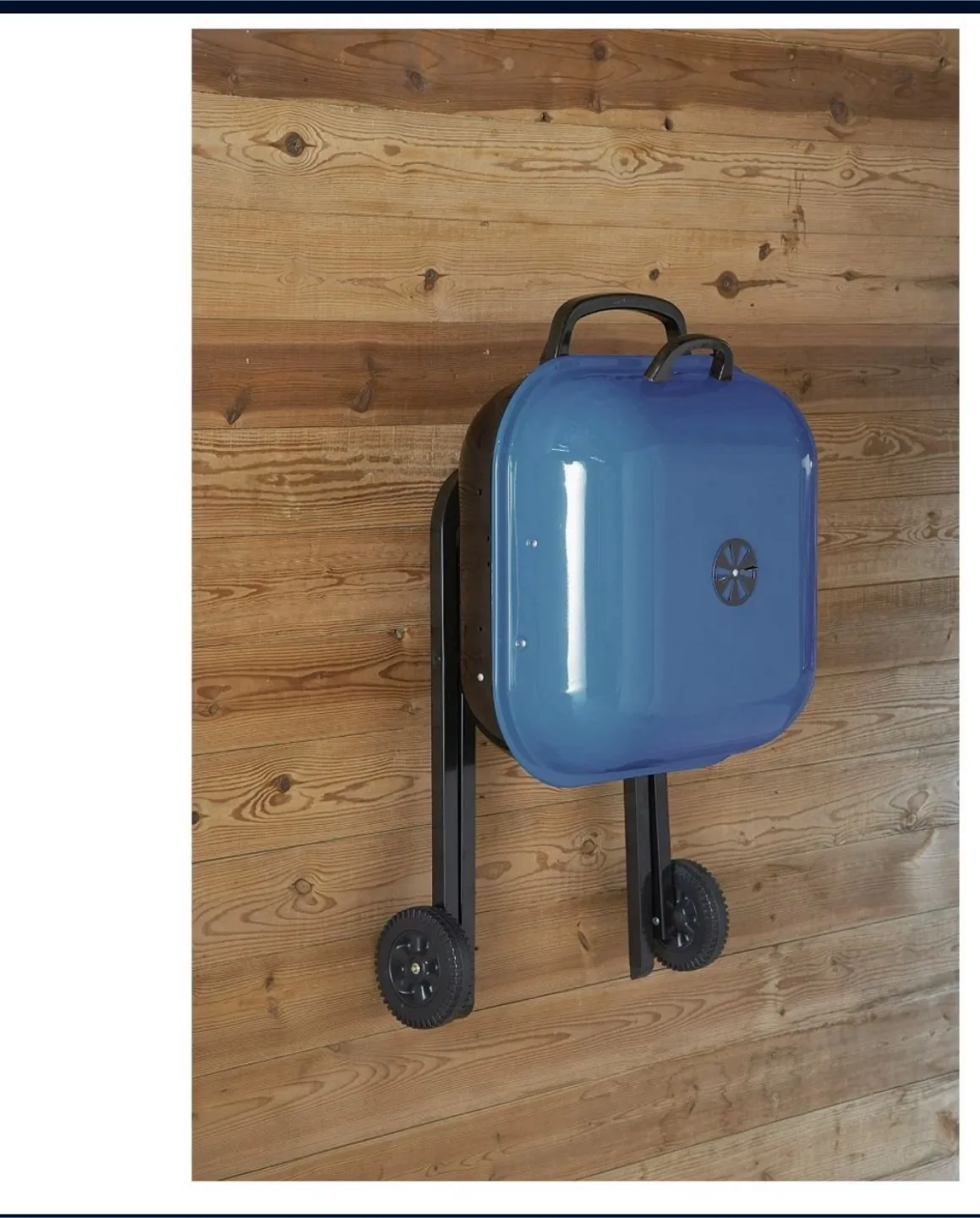 Expert Grill Portable Charcoal Grill - Blue thumbnail